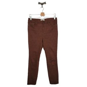 Free People Brown Skinny Pants